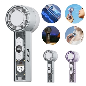 Portable Handheld Fan with Ice Cooler